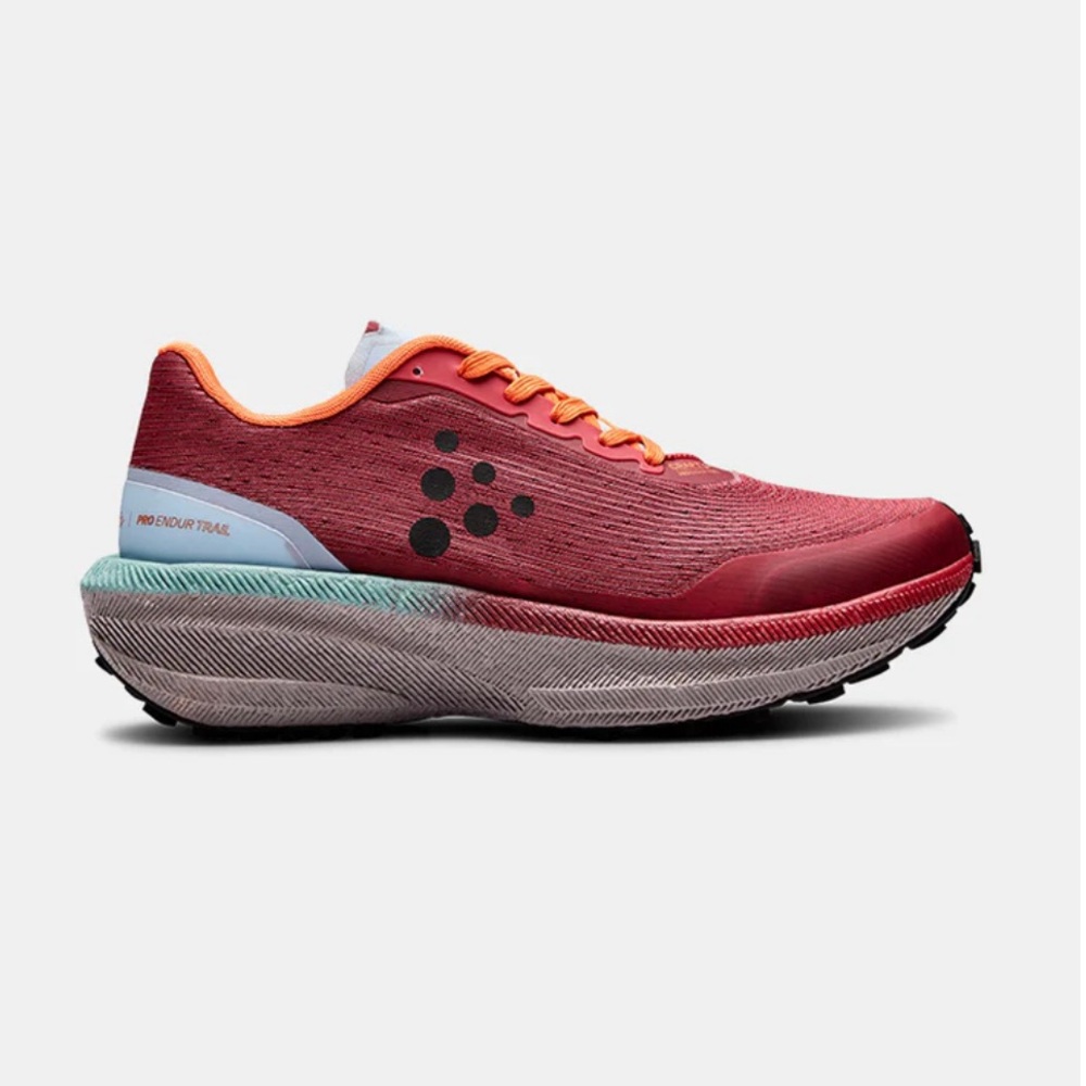 Craft Women's Red and Blue Athletic Shoes